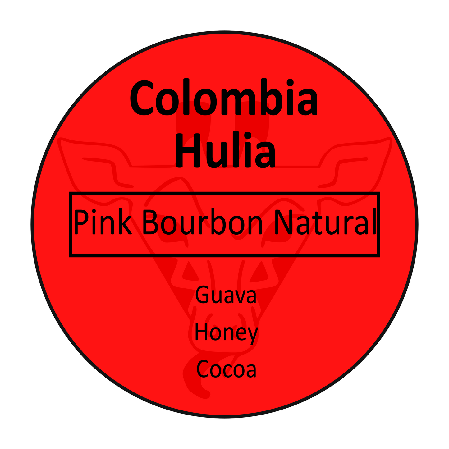 Colombia Hulia Pink Bourbon Natural